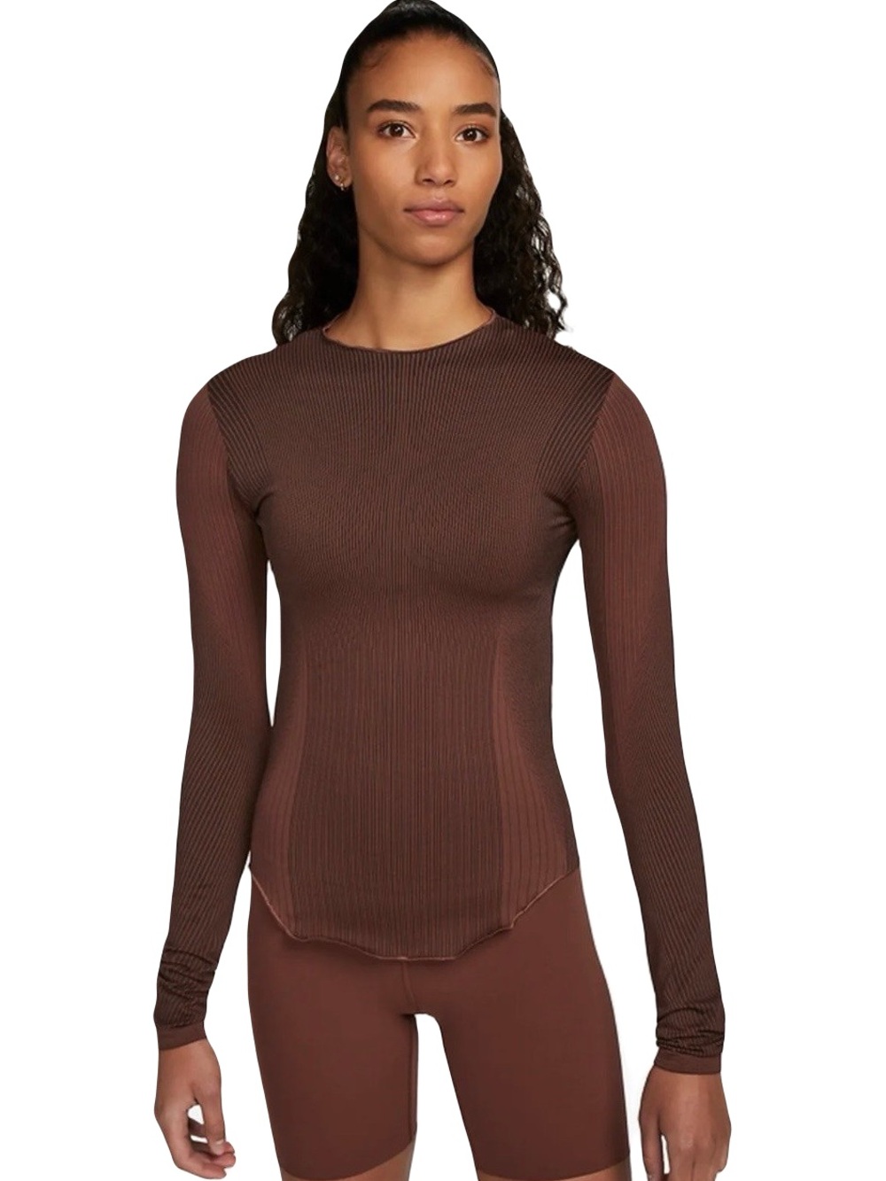 Nike Yoga Dri-FIT ADV Women's Long-Sleeve Top - Large - DQ5603-010